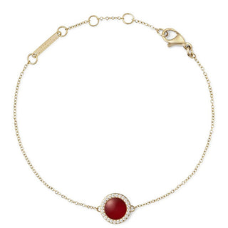 Daniel wellington Elegante bracciale IN galvanica oro con agata E cristalli DW00401422