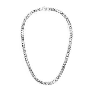 Daniel wellington Distinctive steel Collana da uomo Ellipse Cuban Chain DW00401669