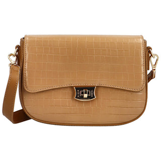 David Jones Camel Crossbody Bag 