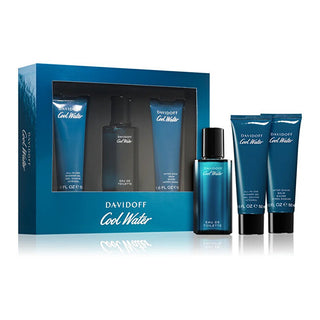 Davidoff Cool Water Uomo - EDT 40 ml + gel doccia 50 ml + dopobarba 50 ml
