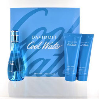 Davidoff Cool Water Woman Great 100 ml + 75 ml + 75 ml Donna — Eau de Toilette