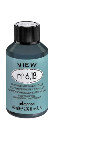 Davines Visualizza , Tintura Per Capelli Demi-Permanente, 6.18 , 60 ml