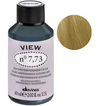 Davines Visualizza , Tintura Per Capelli Demi-Permanente, 7.73 , 60 ml