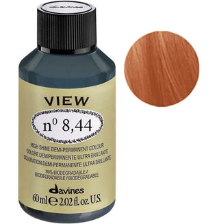 Davines Visualizza , Tintura Per Capelli Demi-Permanente, 8.44 , 60 ml
