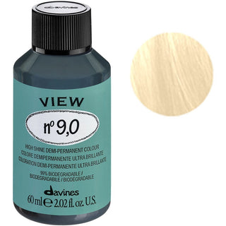 Davines Visualizza , Tintura Per Capelli Demi-Permanente, 9.0 , 60 ml