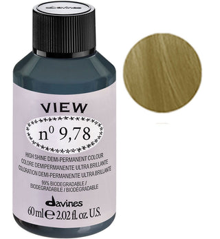 Davines Visualizza , Tintura Per Capelli Demi-Permanente, 9.78 Gloss, 60 ml
