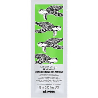 Davines NaturalTech Renewing , Balsamo Per Capelli, Rinnovante, 12 pz, 12 ml
