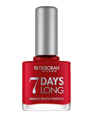 Deborah 7 Day Long Vitamine -pikakuiva kynsilakka EN876 Iconic Red 11 ml