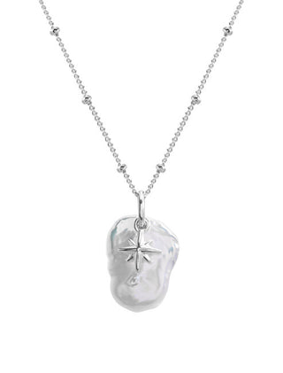 Decadorn Bellissima collana di perle e stelle marine