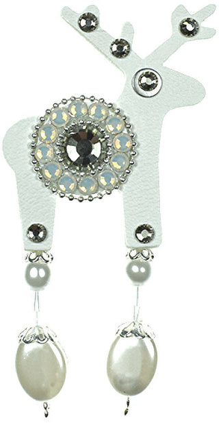 Small white deerskin Pearl