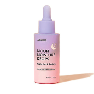 Delhicious Gocce idratanti Moon Olio Viso Notte (Olio Viso) 40 ml