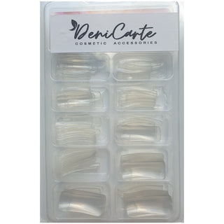 Deni Carte Unghii lungi și transparente - 100 buc. Unghii transparente