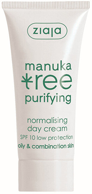 Ziaja Crema Giornaliera SPF 10 Normalizzante Purificante al Manuka 50 ml