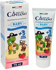 Pasta Del Capitano Dentifricio Baby Fragola 75 Ml
