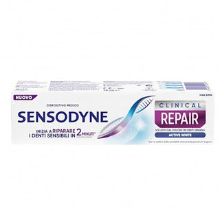 Sensodyne クリニカルリペア アクティブ ホワイト 歯磨き粉 75 ml