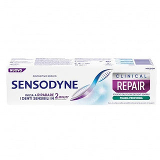 Sensodyne クリニカルリペア ディープクリーニング歯磨き粉 75 ml