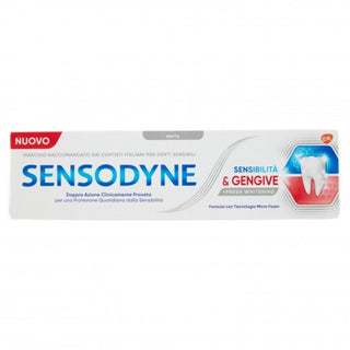 Sensodyne 知覚過敏と歯茎を白くする歯磨き粉 75 ml