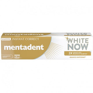 Mentadent Dentifricio White Now 3 X Instant Correct 75 Ml