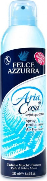Felce azzurra Deo Spray Ambiente Talco & Muschio Bianco 250 Ml