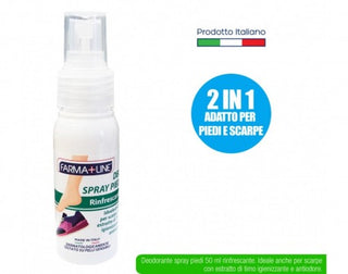 Farmaline Deo Spray Piedi 50Ml 2In1 Antiodore