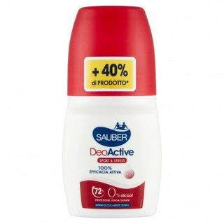 Sauber Deodorante Active Sport & Stress Roll-On 70 Ml