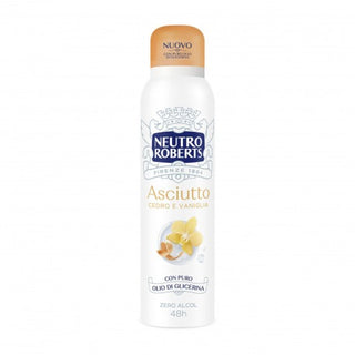 Neutro Roberts Deodorante Asciutto Cedro E Vaniglia Spray 150 Ml