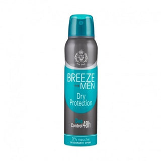 Breeze Deodorante Spray Uomo 72H Protezione Secca 150 Ml