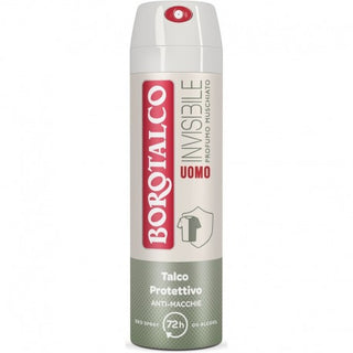 Borotalco Deodorante Uomo Spray Invisible Profumo Muschiato 150 Ml