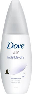 Dove דאודורנט ואפו אינוויזיבל דריי ללא אלכוהול נגד כתמים 75 מ"ל 