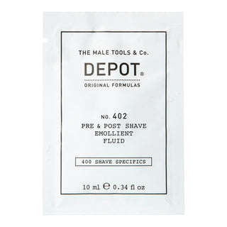 Depot, 400 쉐이빙 사양 No. 402, 에센셜 오일, 진정액, 면도 전후, 10ml