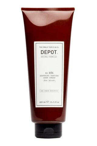 Depot, 400 쉐이빙 사양 No. 404, 알란토인, 진정, 쉐이빙 크림, 400ml