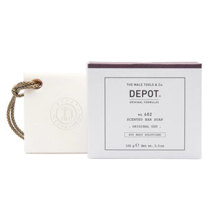 Depot, 600 바디 솔루션 No. 602, 식물성 복합 클렌저, 오리지널 우드, 향 비누, 100g