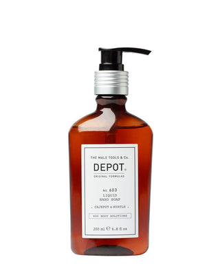 Depot 600 Soluzioni per il corpo Nr. 603 , Cajeput & Mirto, Sorbitolo, Detergente, Sapone liquido, Per le mani, 200 ml
