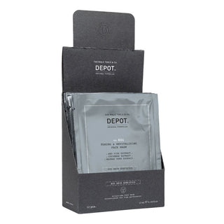 Set, Depot, Skin Specific No. 806 Hyaluronic Acid Toning & Revitalizing Tissue Mask Face Day 12pcs 13ml