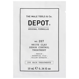 Depot N.207 בקרת שומן חימר לבן 10 מ"ל