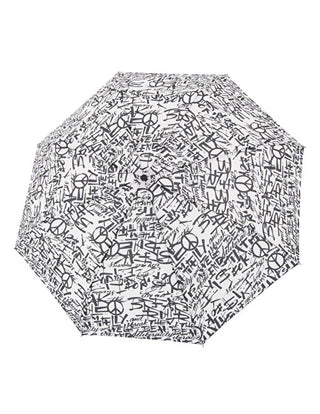 Derby Folding umbrella Hit Mini Graffiti black 70065P12CZ