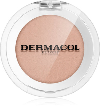 Dermacol Fard de pleoape compact monocolor, culoare uscată și umedă, 03 Rosé, 2 buc.