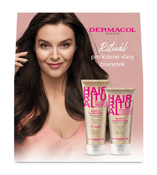 Dermacol Set cadou Ritual pentru îngrijirea părului brunet