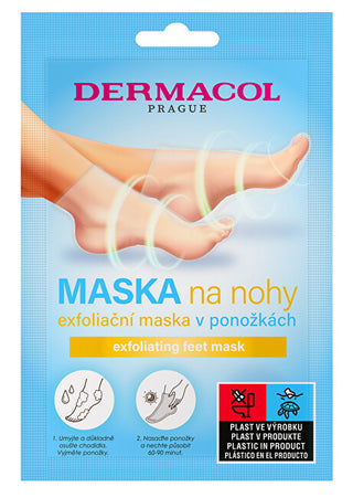 Dermacol Exfoliating foot mask in socks