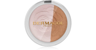 Dermacol Bronzant și iluminator Imperial Rose cu aromă de trandafir 7 g