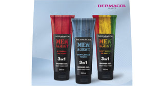 Dermacol Set cadou gel de duș Agent pentru bărbați - 250 ml