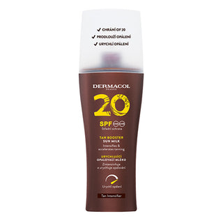 Dermacol Loțiune protectoare pentru accelerarea bronzării SPF 20 (Booster) 200 ml