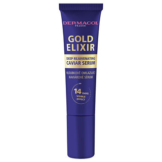Dermacol Ser de caviar cu elixir de aur, rejuvenant profund, 12 ml
