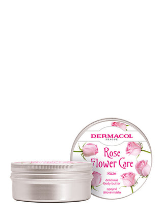 Dermacol Unt de corp îmbătător cu flori de trandafir (delicios) 75ml