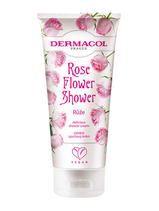 Dermacol Gel de duș cu flori de trandafir (Cremă de duș delicioasă) 200 ml