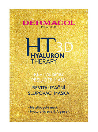 Dermacol Mască exfoliantă revitalizantă 3D cu aromă de hialuron terapie Revi the revitalization 15 ml