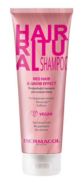 Dermacol Șampon iluminator Ritual pentru păr roșu 250 ml