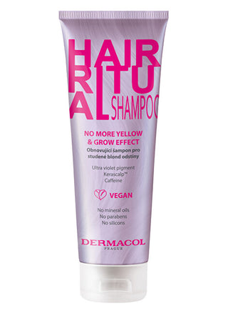 Dermacol Hair Ritual (Șampon anti-îngălbenire și creștere) 250 ml
