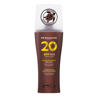 Dermacol Lapte solar rezistent la apă SPF 20 200 ml