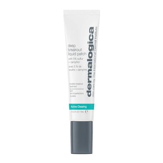 Dermalogica Deep Acne Liquid Patch Lozione anti-acne allo zolfo per il trattamento locale della pelle a tendenza acneica per il viso 15 ml